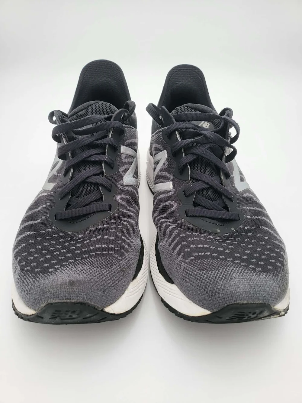 New Balance Womens Black & Gray Running Shoes